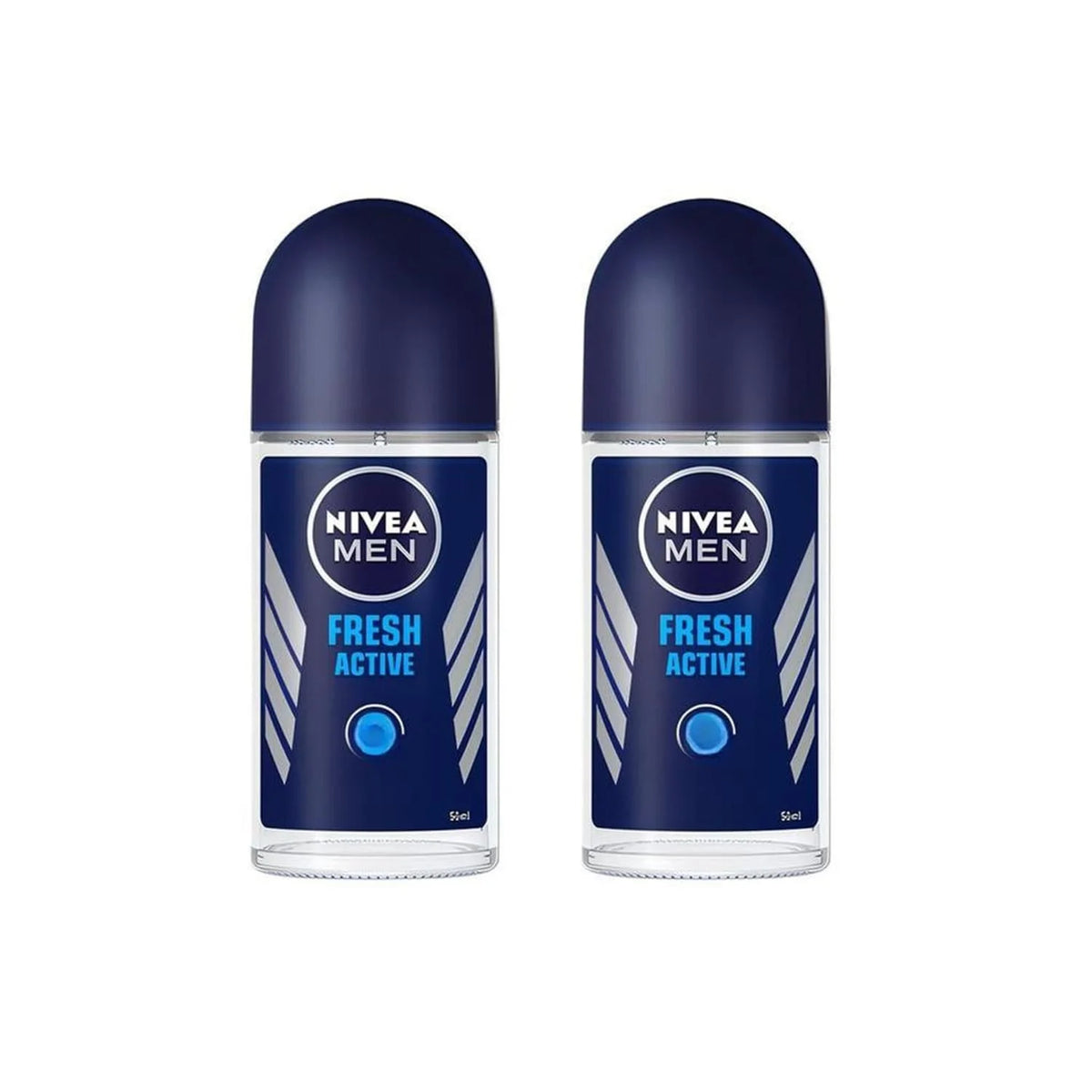 Nivea Men Fresh Active Roll-On Deodorant - 1.69 fl oz - Pack of 2