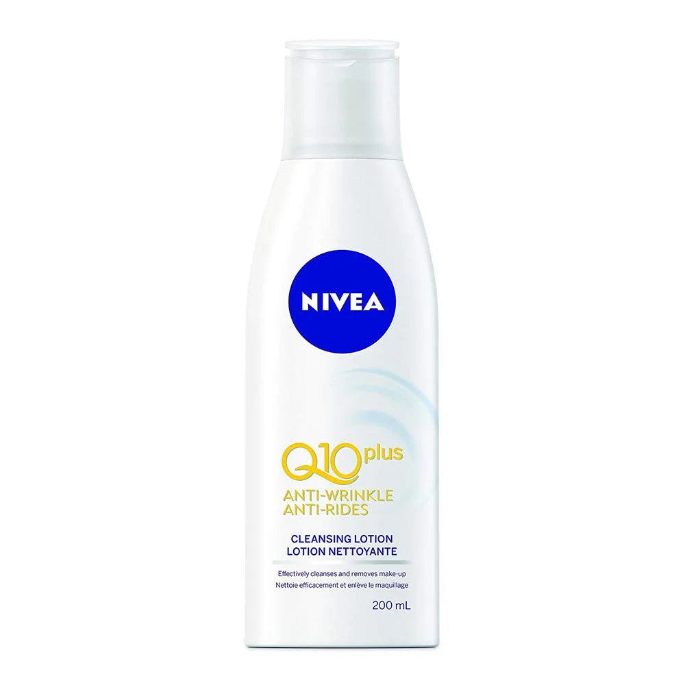 Nivea Q10 Plus Anti-Wrinkle Cleansing Lotion 200 ml / 6.8 fl oz
