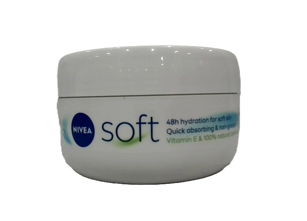 NIVEA Soft Refreshingly Soft Moisturizing Cream,, 6 Fl Ounce ()