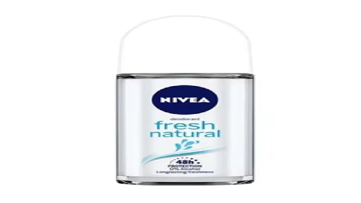 Nivea Fresh Natural Roll On | 1.69 Fl Oz (50ml) | Pack of 3