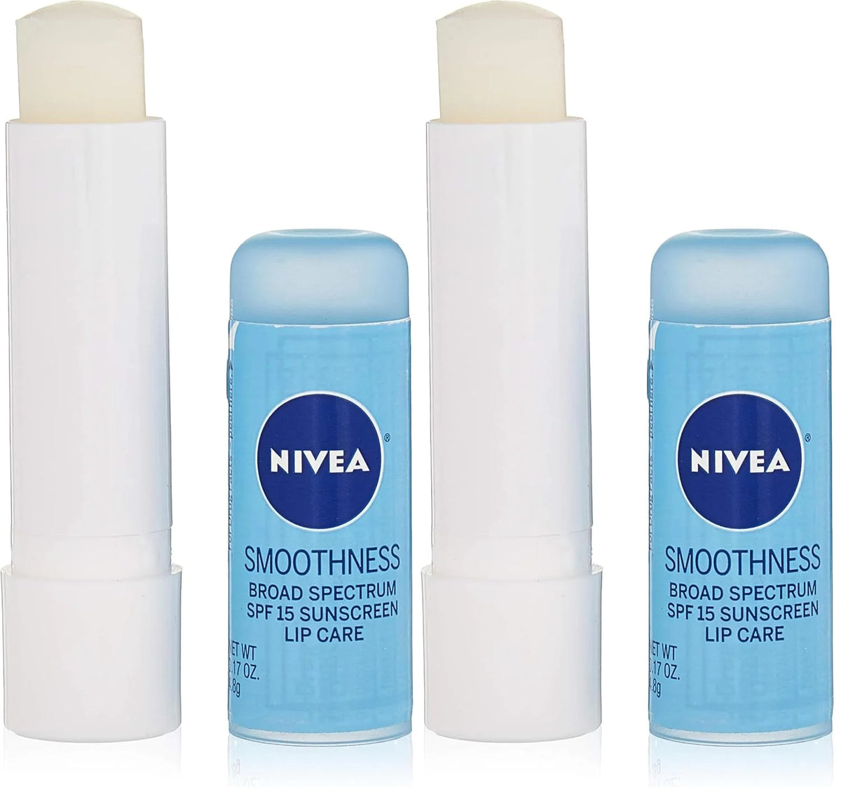 Nivea Smoothness SPF 15 STK, 0.17 Ounce (Pack of 2)