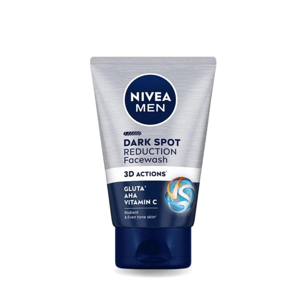 Nivea Men Dark Spot Reduction Face Wash (10X Whitening), 50G