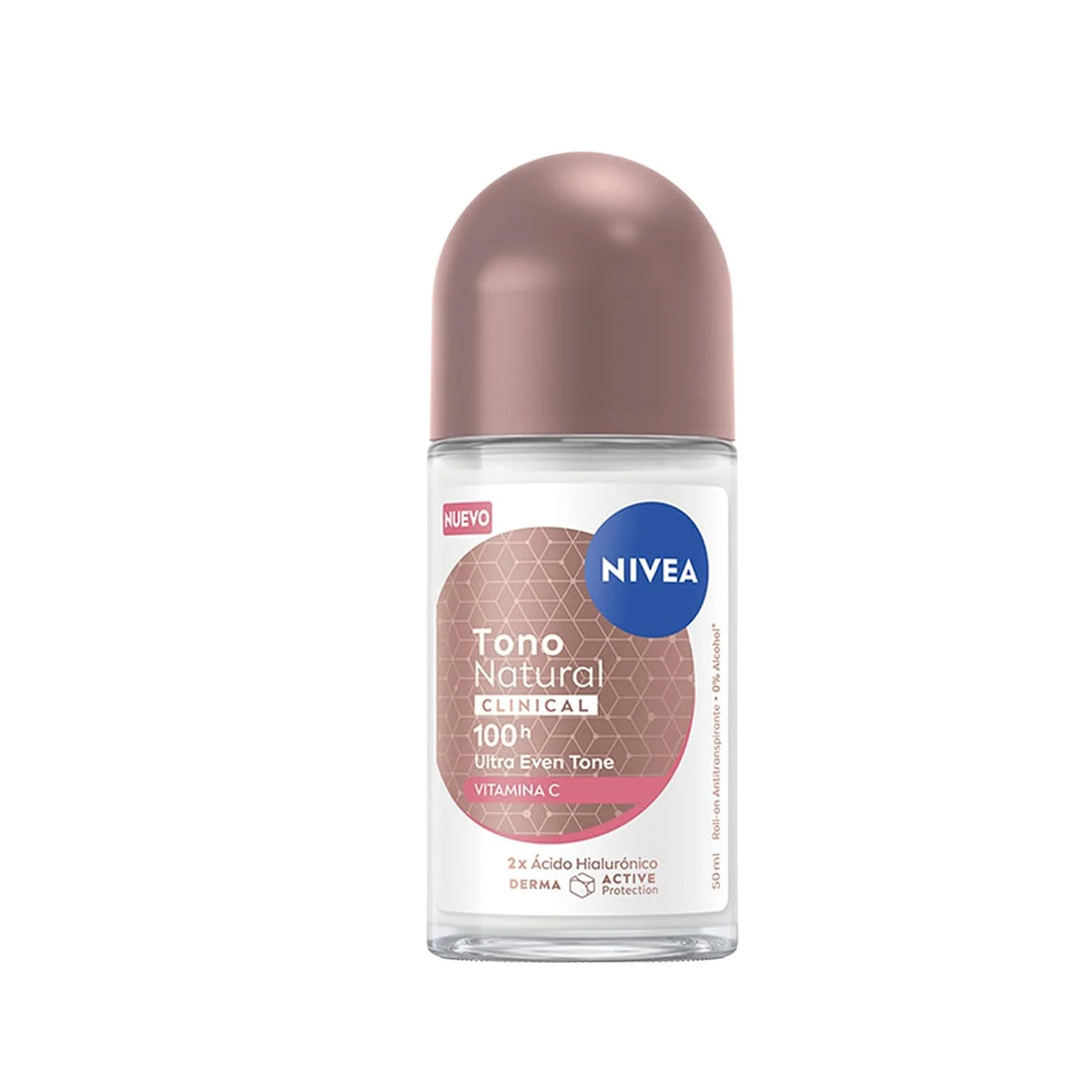 NIVEA Tono Natural Clinical Roll On for Women, Pack of 3, 50 mL (1.7 fl oz)