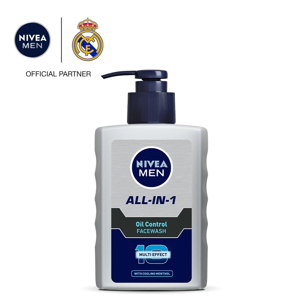 Nivea Men Oil Control All In One Face Wash - 150ml