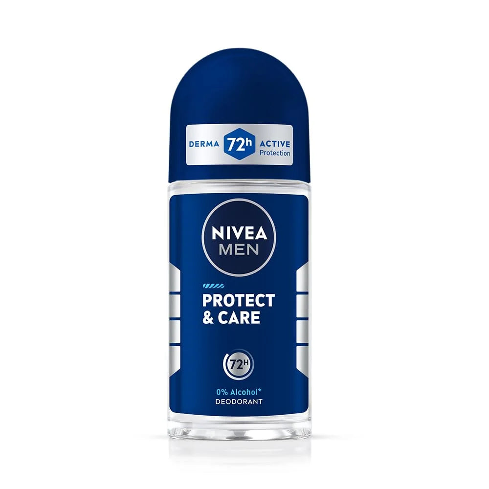Nivea Men Protect & Care Roll On 48 Hrs | 50ml (1.69 Fl Oz)