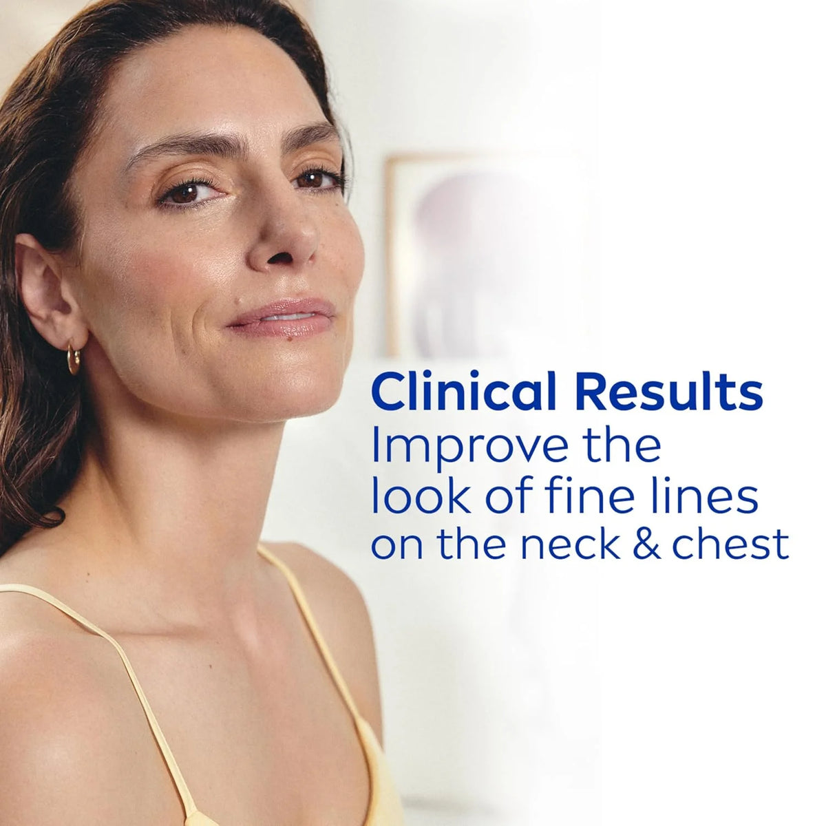 NIVEA Skin Firming & Anti Wrinkle Neck & Chest Cream, Q10, Creatine, 6.7 Oz