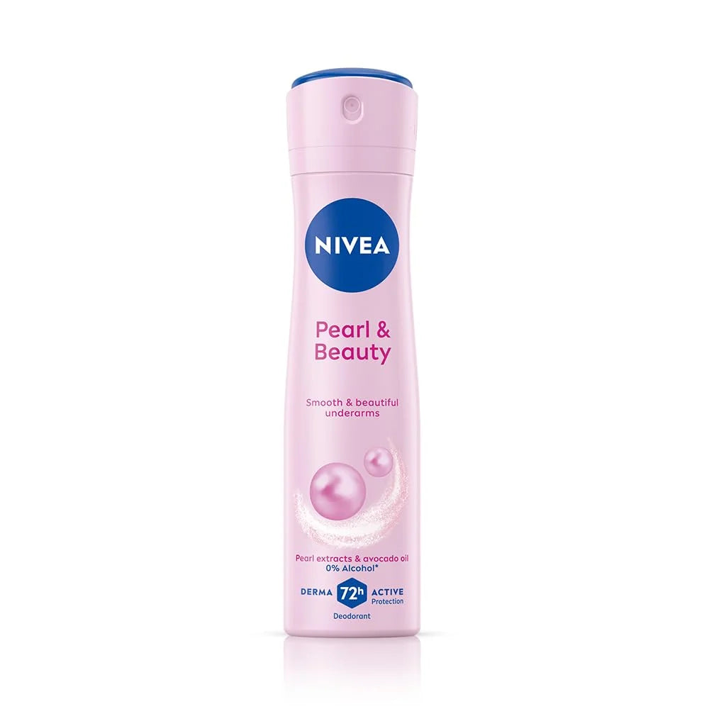 Nivea Pearly And Beauty Deodorant 48Hours, 150Ml