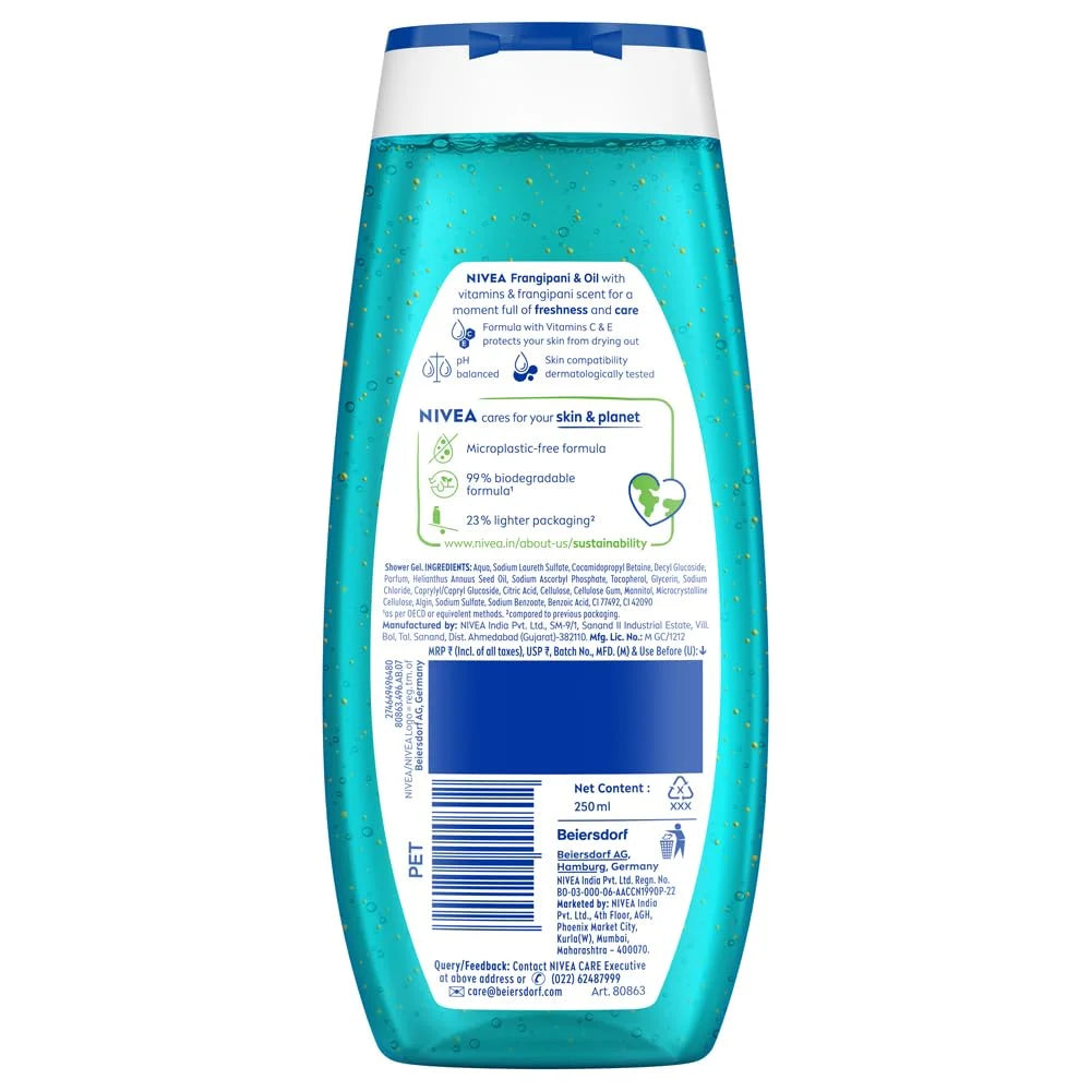 Nivea Frangipani & Oil Shower Gel(250 ml)