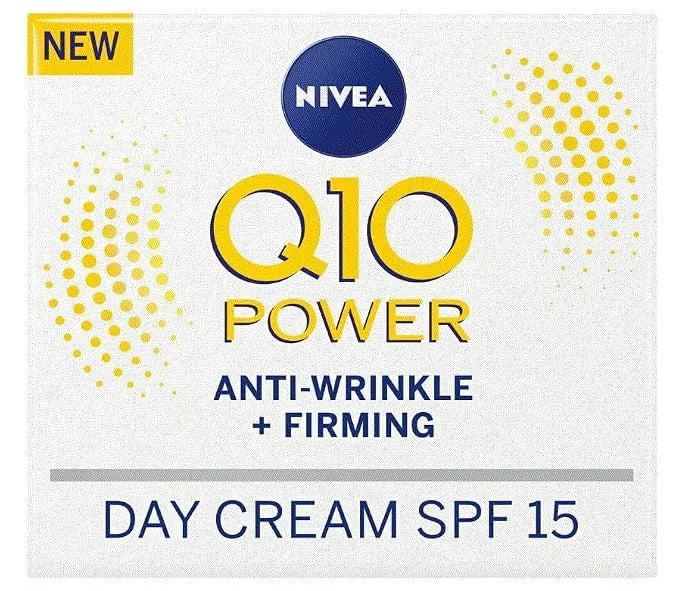 NIVEA Q10 Power Daily Facial Cream 50 ml for Normal Skin, Lightweight Moisturizing Face Cream with Coenzyme Q10 and Creatine, Daily Skincare, 1.7 fl oz